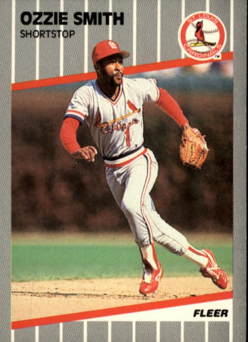 1989 Fleer 463 Ozzie Smith