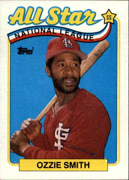 1989 Topps 389 Ozzie Smith AS