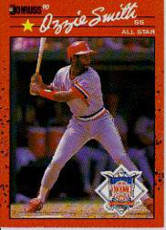 1990 Donruss 710A Ozzie Smith AS