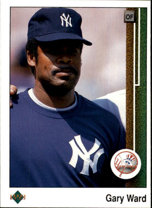 1989 Upper Deck 98 Gary Ward