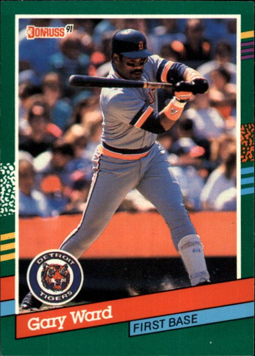 1991 Donruss 728 Gary Ward