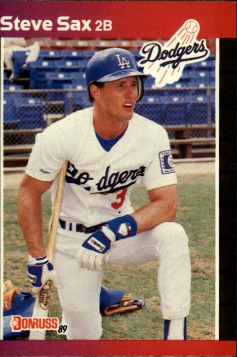 1989 Donruss 84 Steve Sax