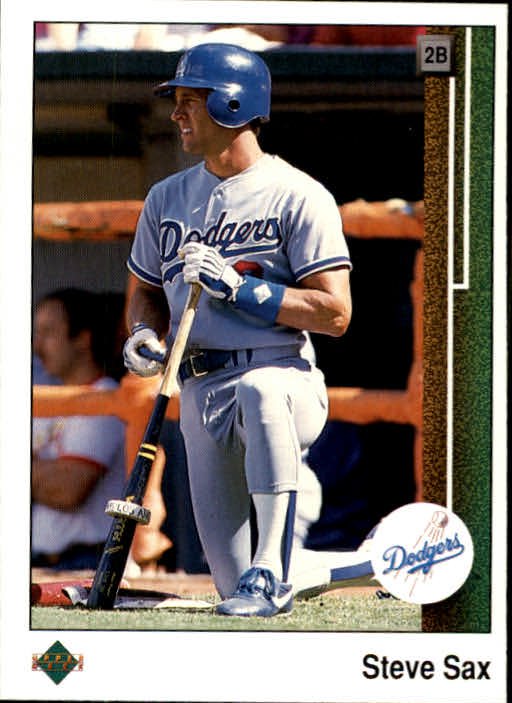 1989 Upper Deck 53 Steve Sax