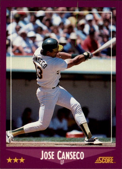 1988 Score 45 Jose Canseco