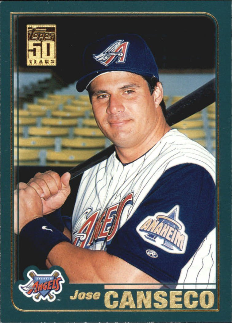 2001 Topps 636 Jose Canseco
