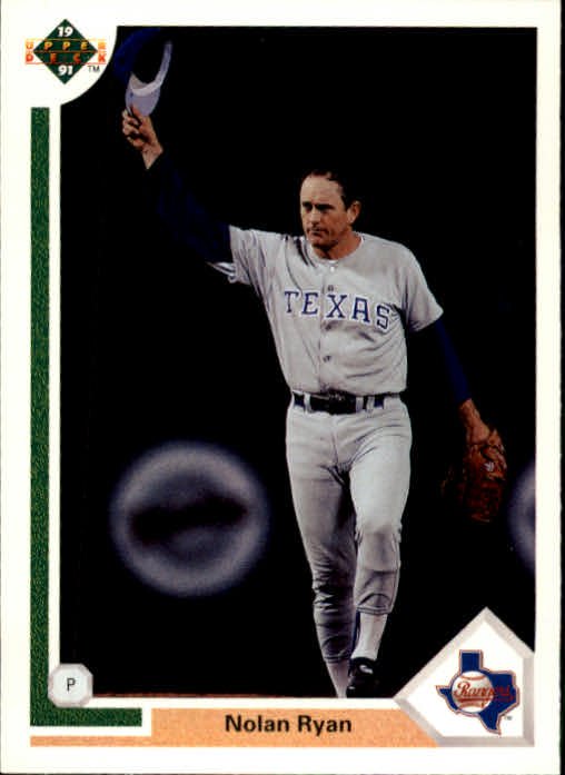 1991 Upper Deck 345 Nolan Ryan