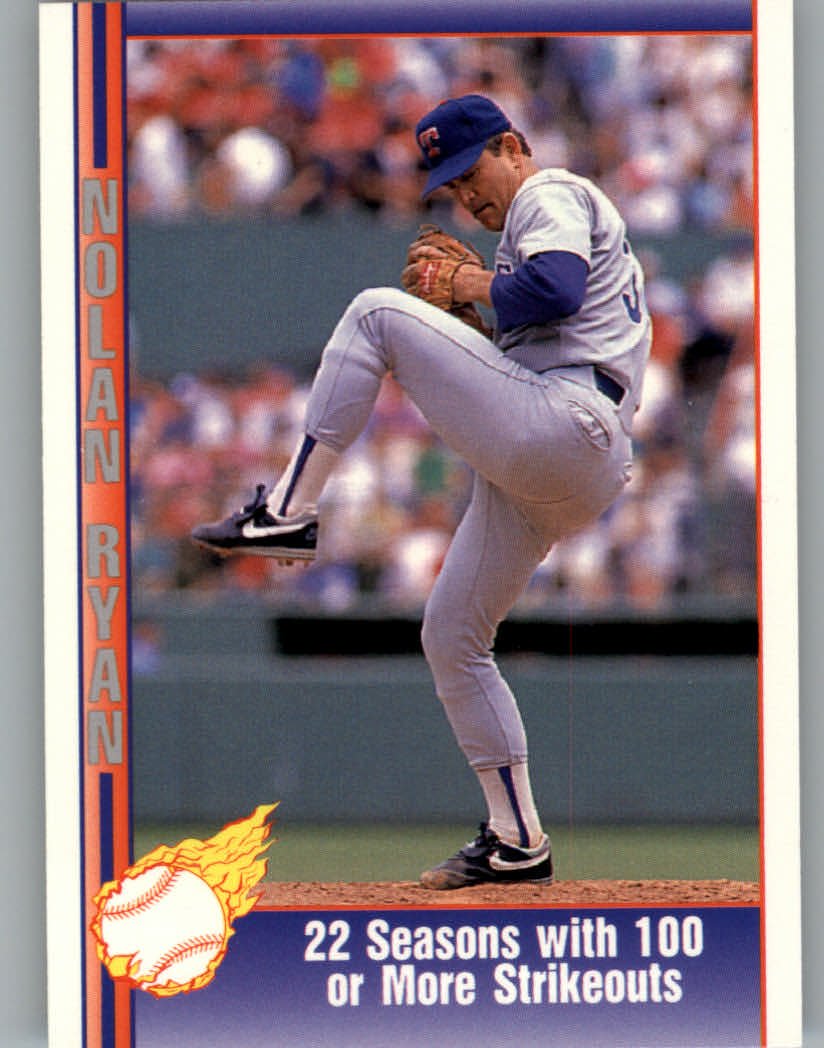 1991 Pacific Ryan Texas Express I 71 Nolan Ryan/22 Seasons with/100 or ...