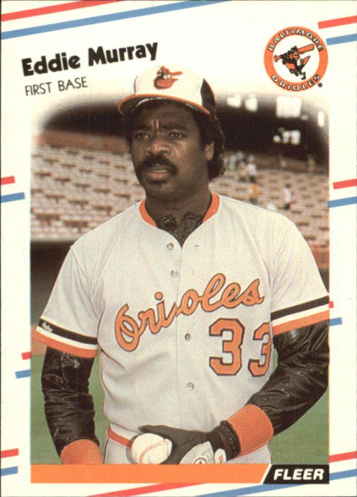 1988 Fleer Glossy 567 Eddie Murray