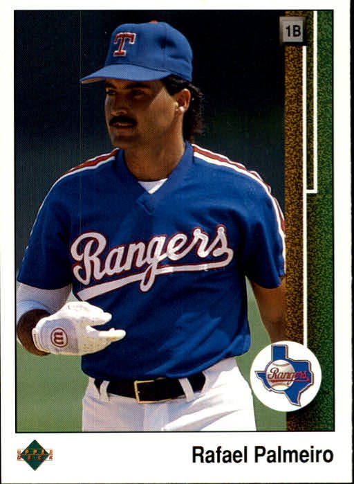 1989 Upper Deck 772 Rafael Palmeiro