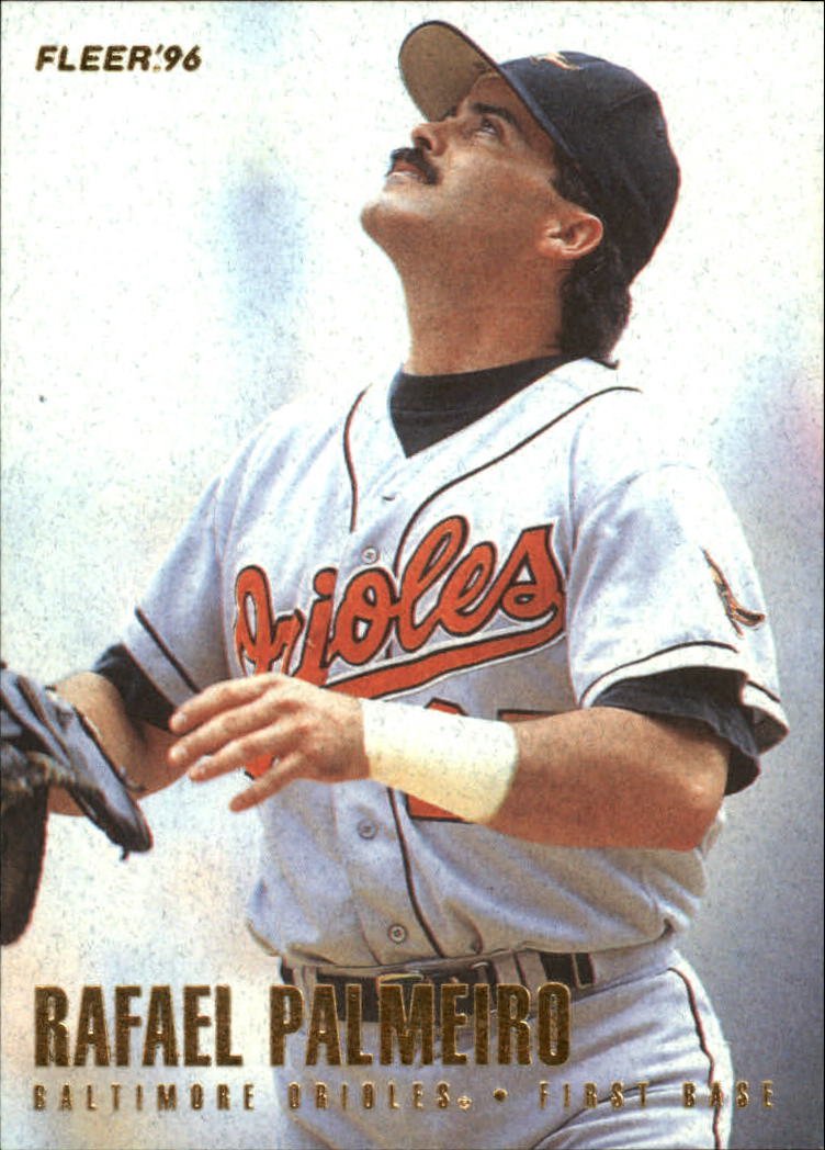 1996 Fleer 19 Rafael Palmeiro