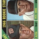 1966 Topps 11 Rookie Stars/Brant Alyea RC/Pete Craig