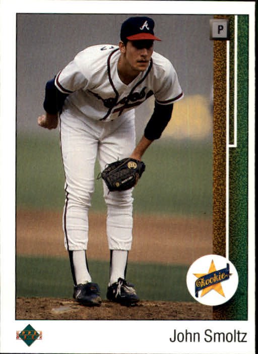 1989 Upper Deck 17 John Smoltz RC