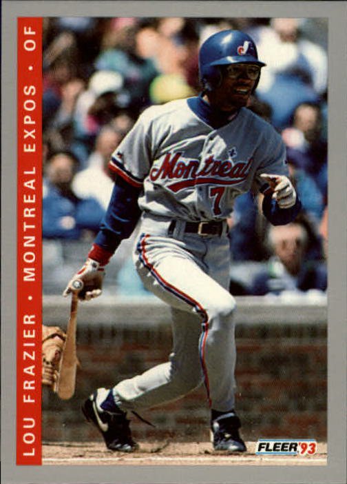 1993 Fleer Final Edition 93 Lou Frazier RC