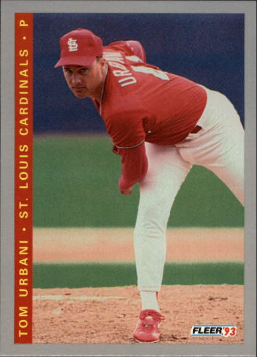 1993 Fleer Final Edition 132 Tom Urbani RC