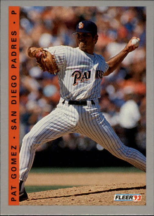 1993 Fleer Final Edition 139 Pat Gomez RC