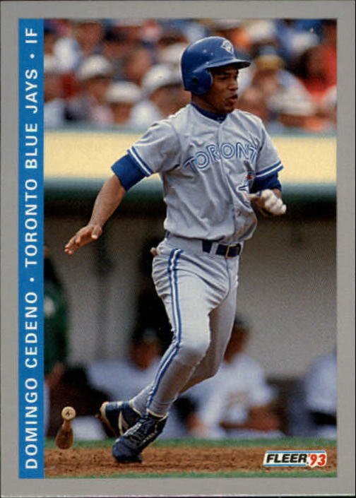 1993 Fleer Final Edition 289 Domingo Cedeno RC