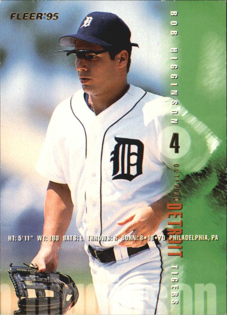 1995 Fleer Update 20 Bob Higginson RC