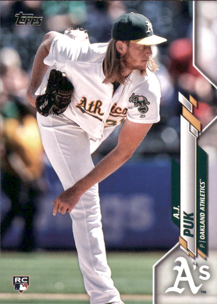 2020 Topps 251 A.J. Puk RC