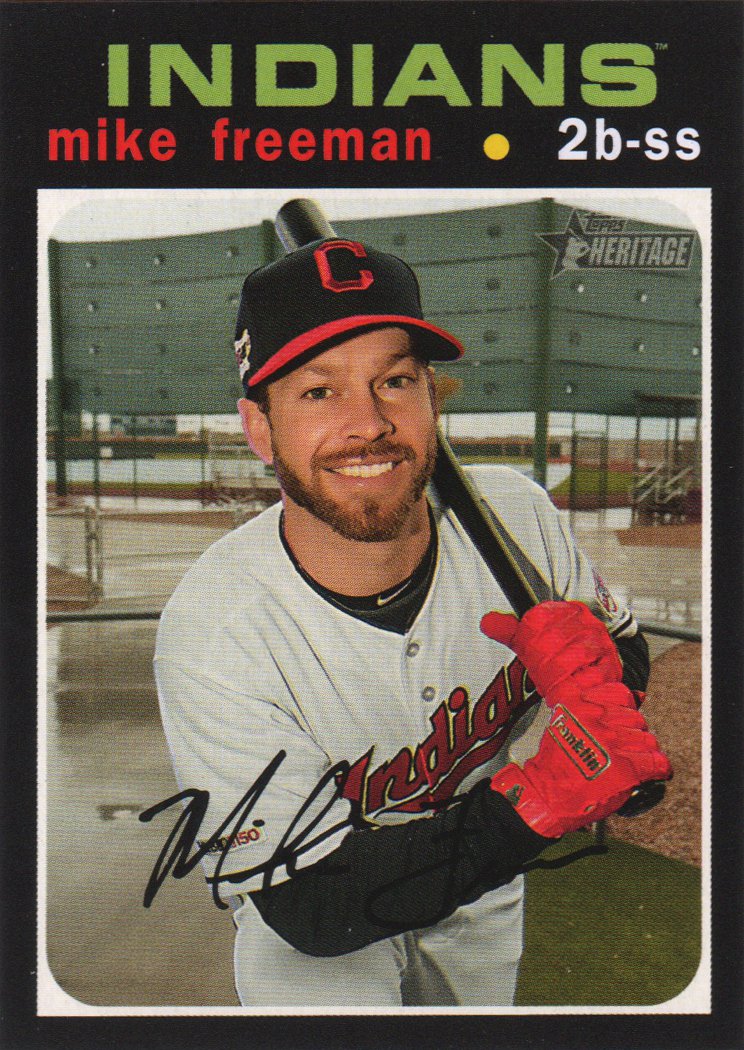 2020 Topps Heritage 235 Mike Freeman RC