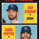 2020 Topps Heritage 247 Bubba Starling RC/Josh Staumont RC 2020 Topps Heritage 247 Bubba Starling RC/Josh Staumont RC
