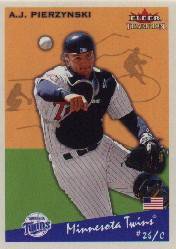 2002 Fleer Tradition 130 A.J. Pierzynski