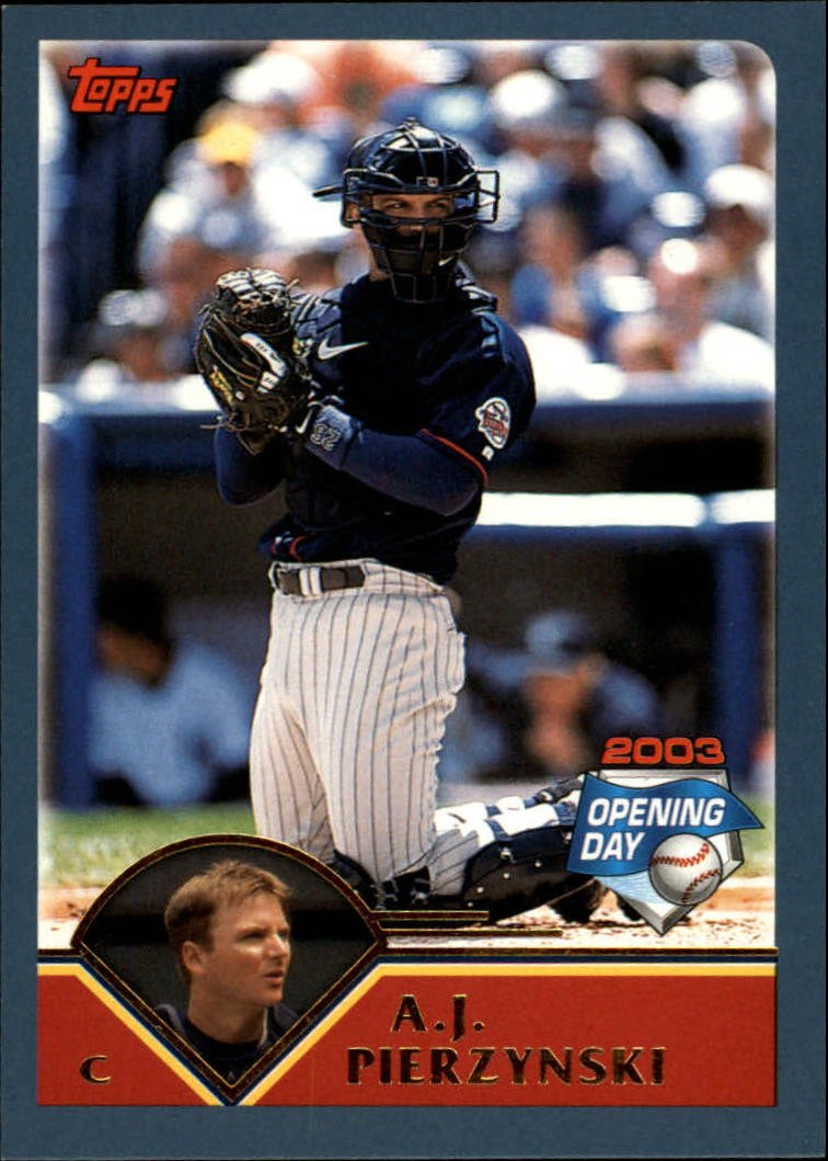 2003 Topps Opening Day 37 A.J. Pierzynski
