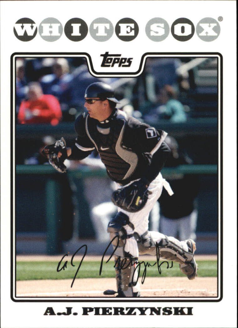 2008 Topps 565 A.J. Pierzynski