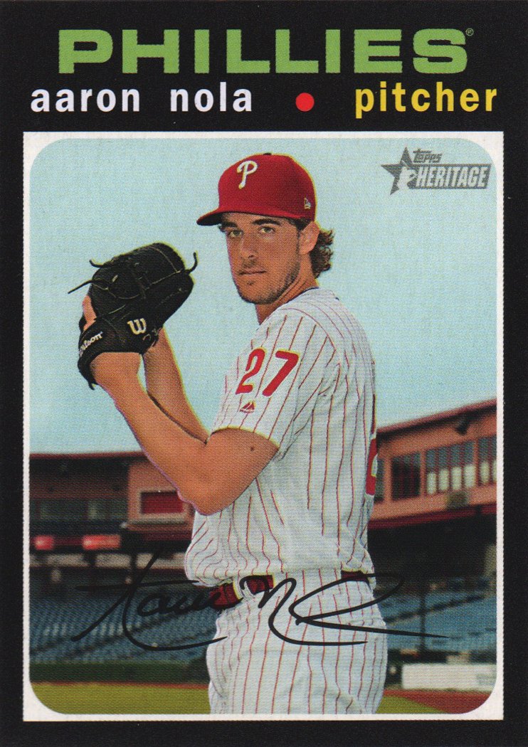 2020 Topps Heritage 53 Aaron Nola