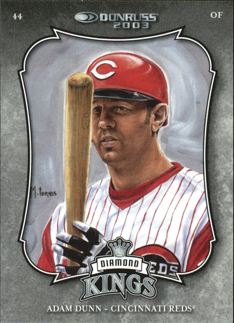 2003 Donruss 3 Adam Dunn DK