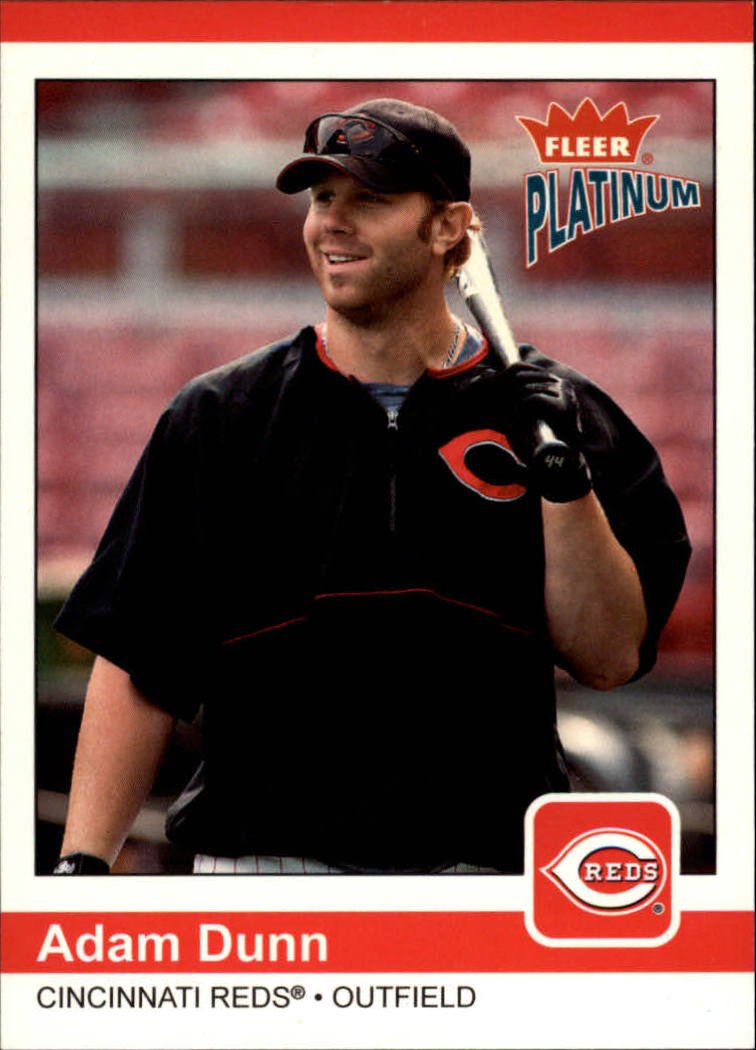 2004 Fleer Platinum 105 Adam Dunn