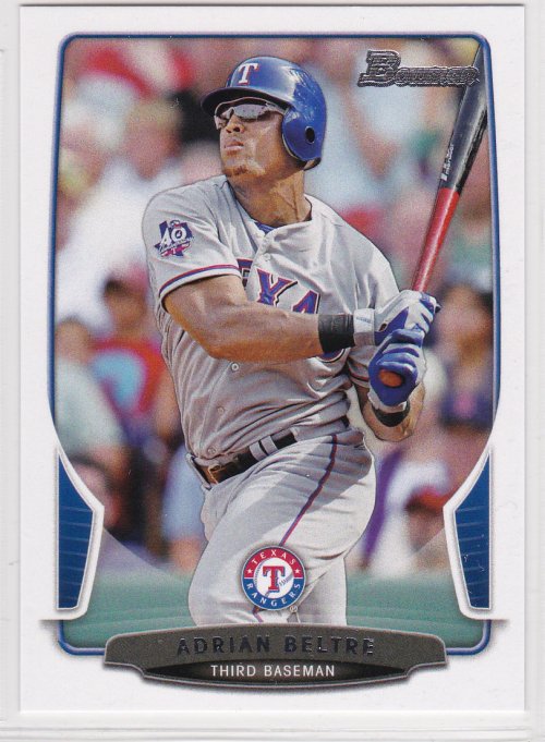 2013 Bowman 132 Adrian Beltre