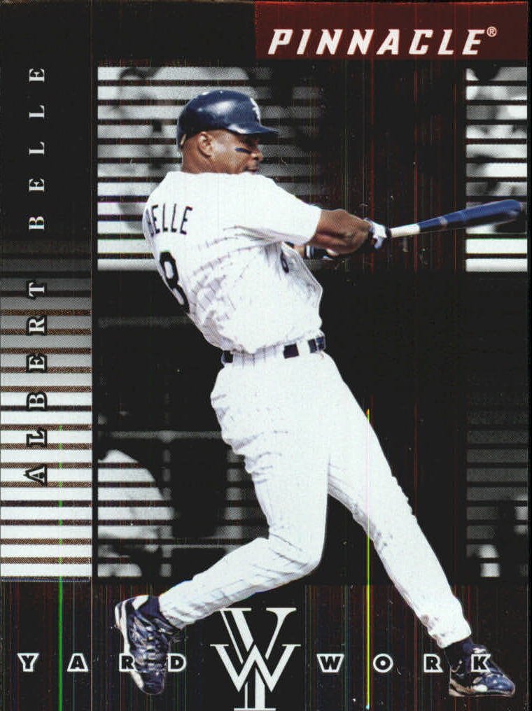 1998 Pinnacle Plus Yardwork 3 Albert Belle