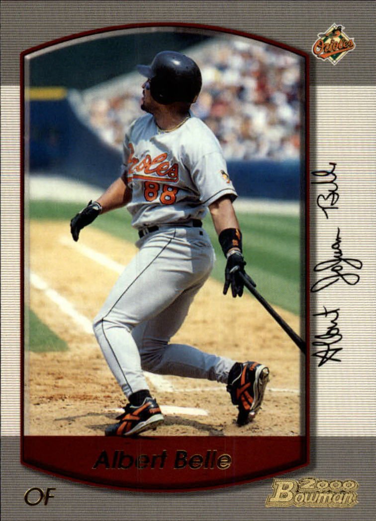 2000 Bowman 52 Albert Belle