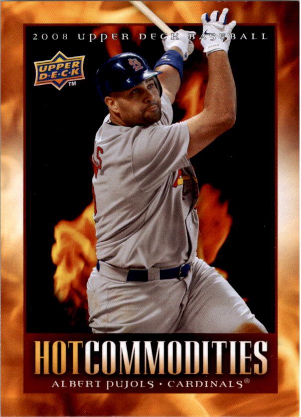 2008 Upper Deck Hot Commodities HC43 Albert Pujols