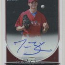 2013 Bowman Chrome Prospects Autographs BCP-JBI Jesse Biddle
