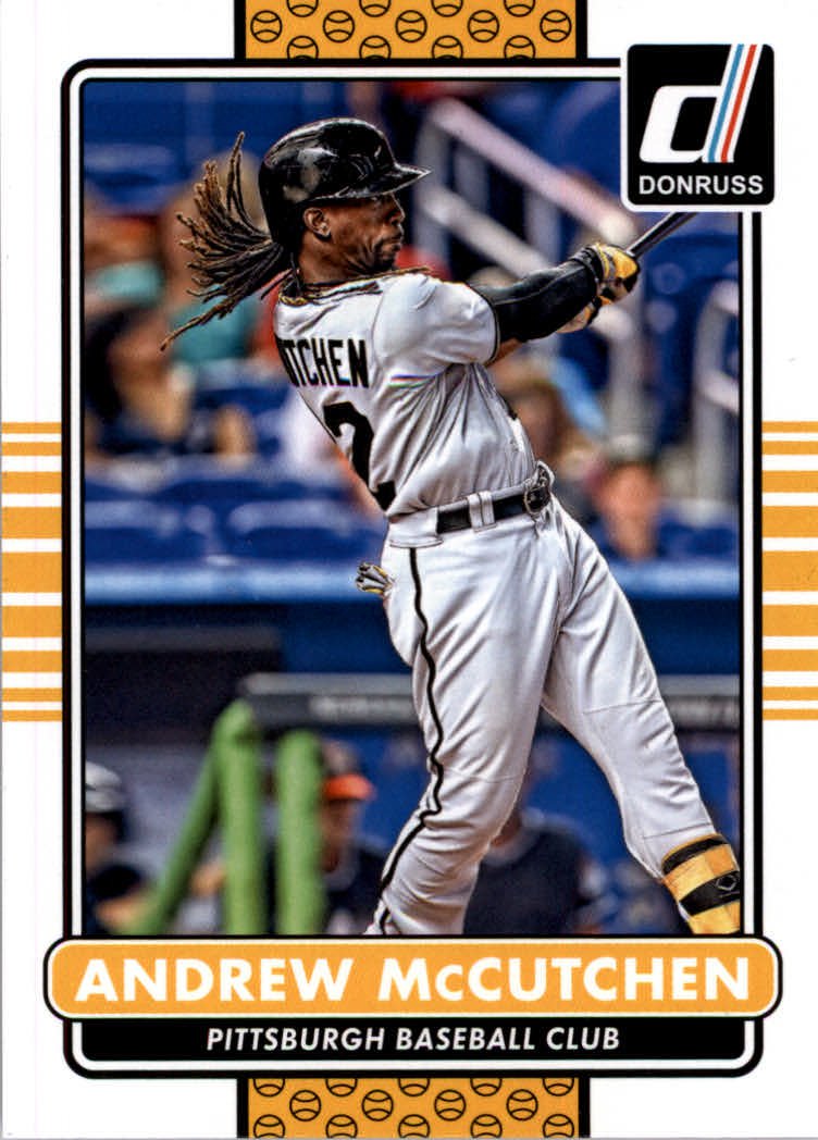 2015 Donruss 140A Andrew McCutchen