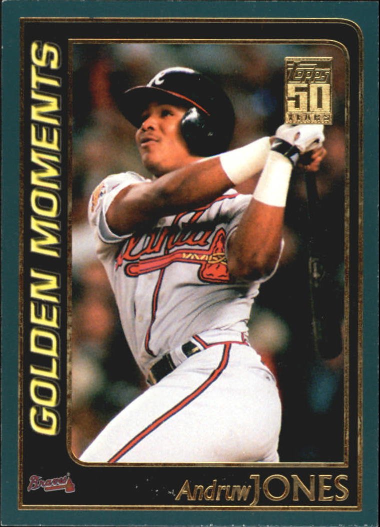 2001 Topps 790 Andruw Jones GM