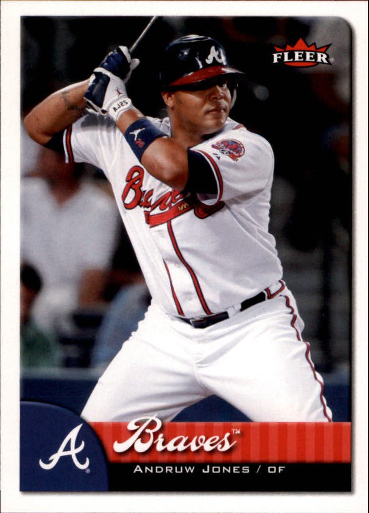 2007 Fleer 299 Andruw Jones