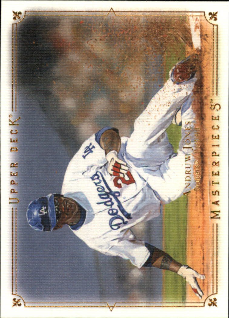 2008 UD Masterpieces 42 Andruw Jones