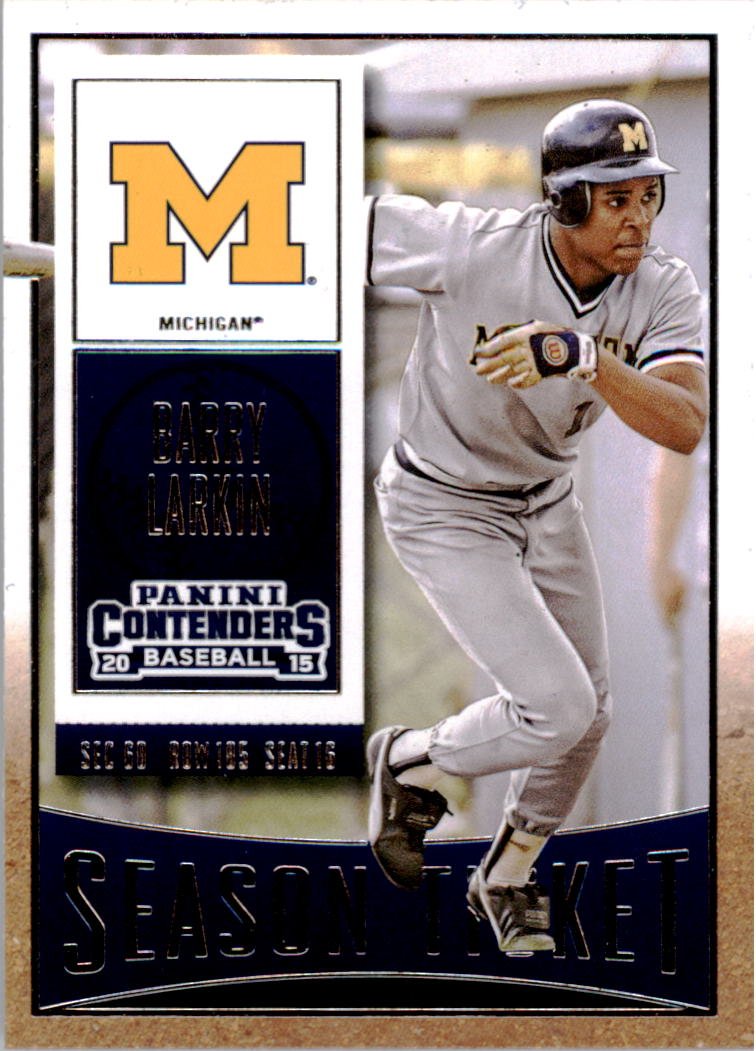 2015 Panini Contenders 14 Barry Larkin