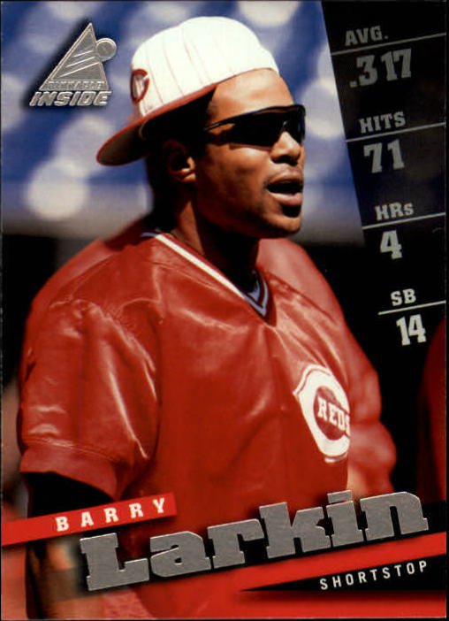 1998 Pinnacle Inside 11 Barry Larkin