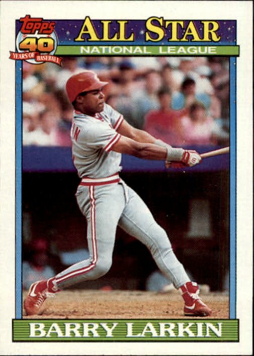 1991 Topps 400 Barry Larkin AS