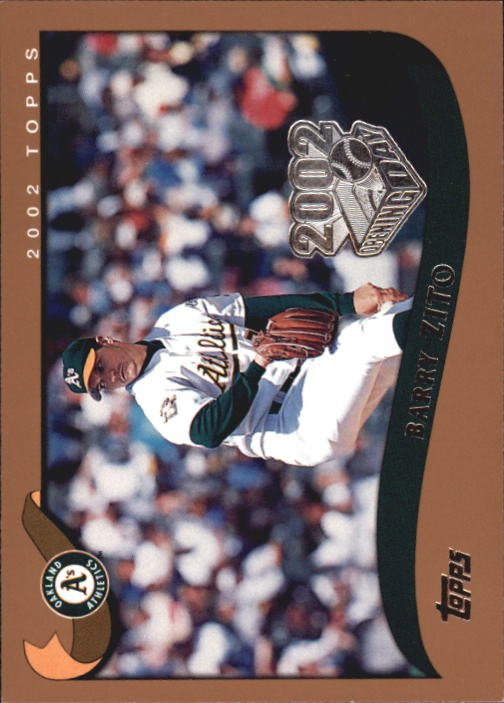 2002 Topps Opening Day 132 Barry Zito