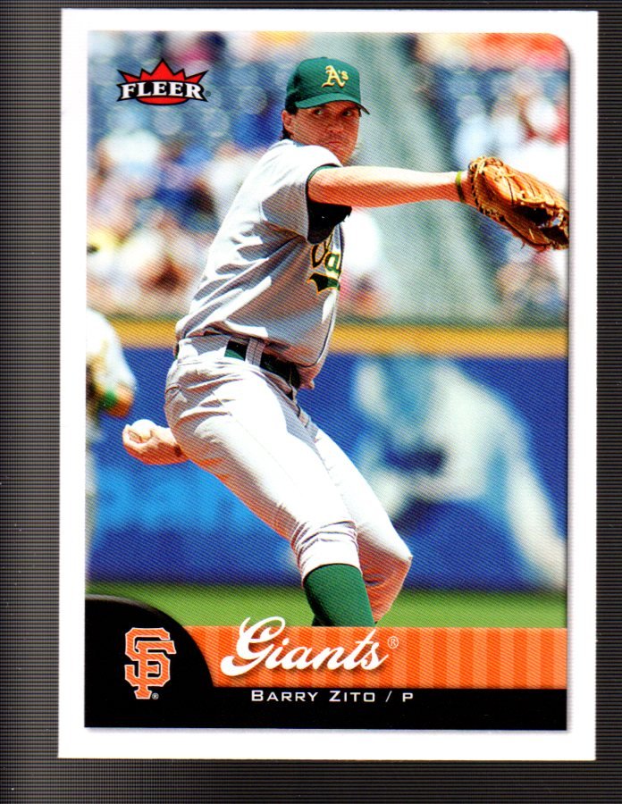 2007 Fleer 109 Barry Zito