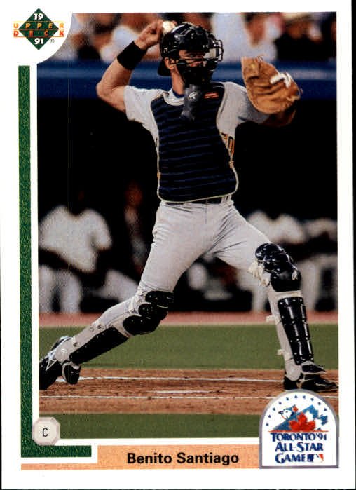 1991 Upper Deck Final Edition 91F Benito Santiago AS