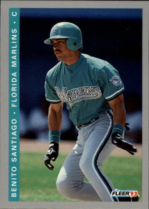 1993 Fleer Final Edition 70 Benito Santiago