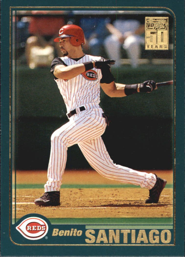 2001 Topps 677 Benito Santiago