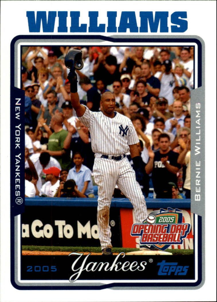 2005 Topps Opening Day 134 Bernie Williams