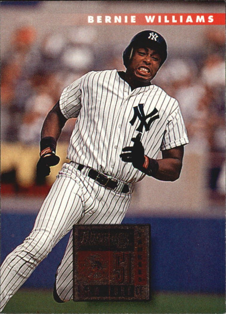 1996 Donruss 401 Bernie Williams