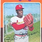 1975 Topps 3 Bob Gibson HL/3000th Strikeout